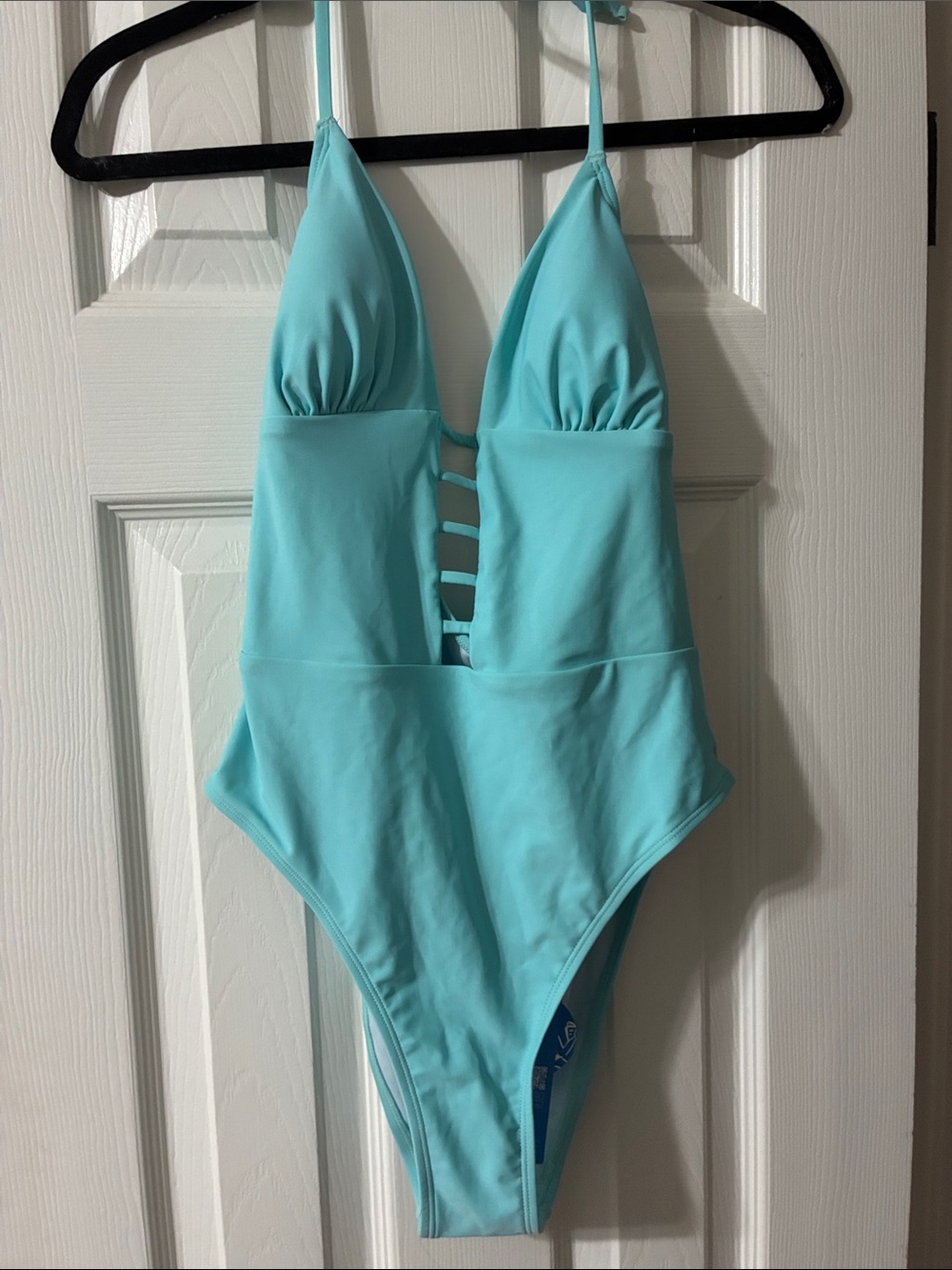 Cupshe Aqua One-Piece Swimsuit